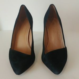 Madewell Suede Mira Heel S7 Pump Stiletto